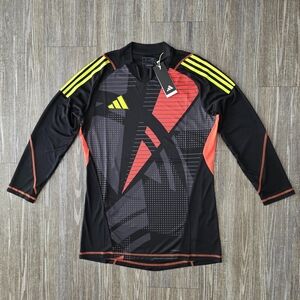 Adidas Tiro 24 Pro Soccer Goalkeeper Jersey Black Slim Fit IN0417 Men’s XL New